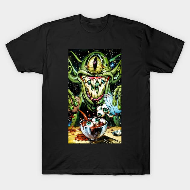 Octo - The Alien T-Shirt by EvoComicsInc